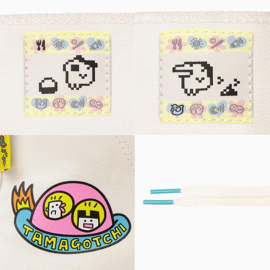 Converse All Star Tamagotchi HI Size Cm Sneakers, White, 24.0