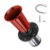 Horn Train Horn for Truck/Car Air Horn Chromes Plated Trumpet Super Loud 110dB for 12V Car Truck Motorbike Boats