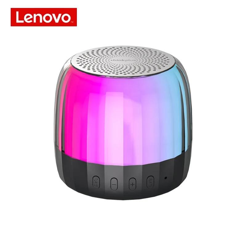 Новый портативный Hi-Fi Bluetooth беспроводной динамик Lenovo K3 Plus, водонепроницаемый, USB, для улицы, громкая колонка, музыкальный объемный бас, с микрофоном, поддержка карт TF