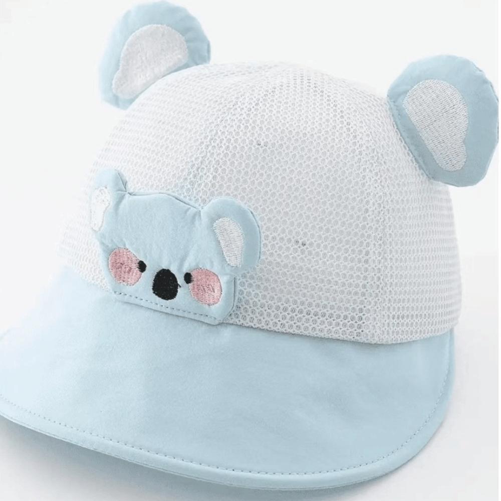 Foldable Mesh Breathable Baby Hat Adjustable UV Protection Kids Hat  for Summer Season