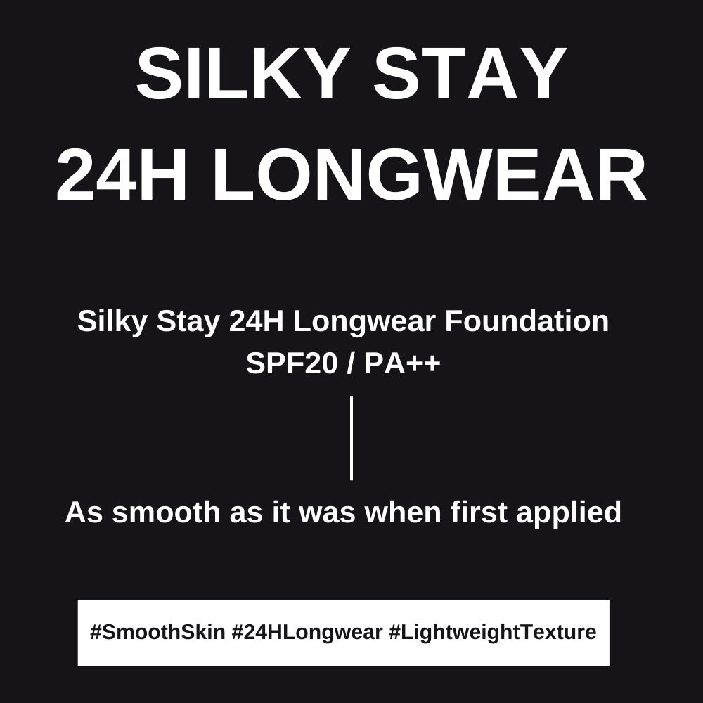 Hera SILKY STAY 24Ч СТОЙКОСТЬ SPF 20/ PA++ 30г