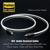 75Ohms Digital Coaxial Cable OCC Silver Plated Conductor Dual Shielding SPDIF Cable For TV HiFi Audio DAC