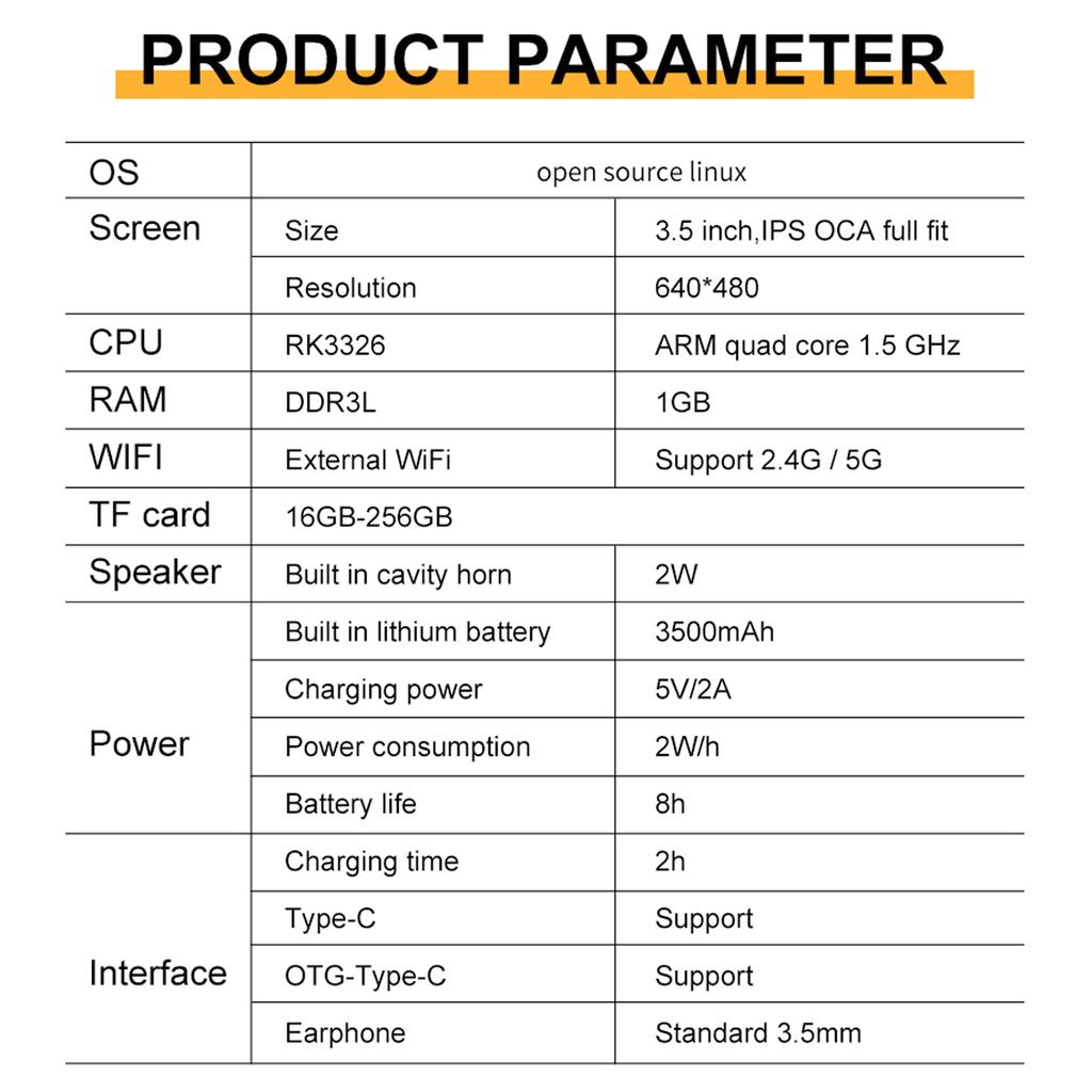 RGB20S Handheld Game Console Retro Game Player Open Source System Built-in 15000+ Games