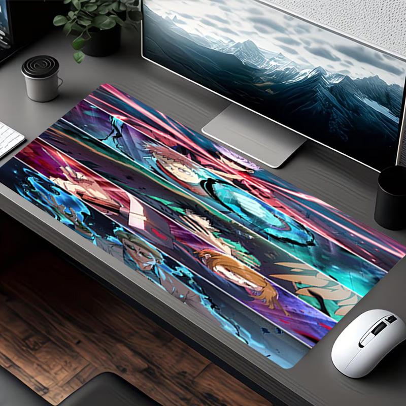 Jujutsu Kaisen Print Mouse Pad, for Keyboard Pad Laptop PC Mat for Office Home Use, Desk Decor, Perfect Birthday Gift for Gamers