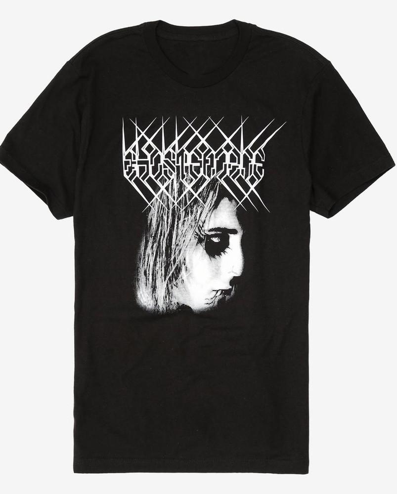 Футболка рэпера Ghostemane черная с коротким рукавом Все размеры от S до 5XL