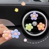 6/3/1PC Set Flower Car Outlet Vent Clip Small Daisy Air Conditioning Clip Car Interior Decoration Aromatherapy Perfume Clip Gift