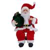 14 Inch Sitting Santa Claus Statue Christmas Character Decoration Christmas Creative Santa Claus Doll Christmas Party Decoration