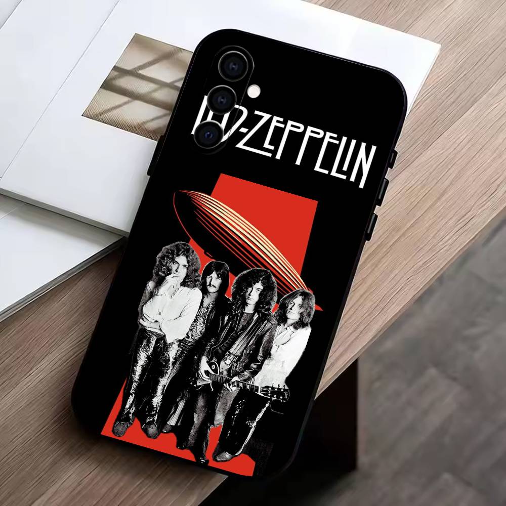 Чехол для телефона L-Led Z-Zeppelin Черный Мягкий Силикон Для Samsung Galaxy A73,A72,A71,A70,A53,A52,A51