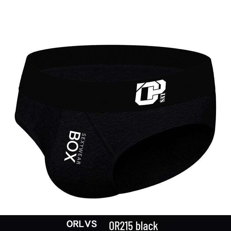 Мужские летние хлопковые спортивные стринги - Низкая посадка, Подтягивающие бедра, Дизайн с надписью