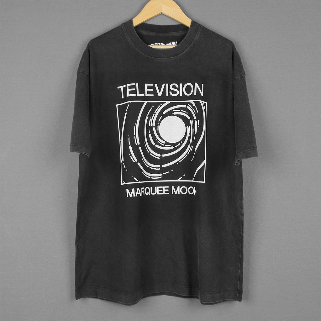 Television T-Shirt Marquee Moon New Wave Punk Talking Heads Iggy Pop Men's Clothing Short Sleeve Women Clothing Printed Shirt