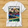 230 Gsm 100% Cotton Welcome To Asgard T Shirt Home Of The Gods Odin Poster Thor Loki Mens Unisex Cool Gift Top Tee 2105