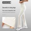 Women's High-Waisted Yoga Pants - Nude Feel, Flared, Peach-Enhancing Leggings for Fitness & Running