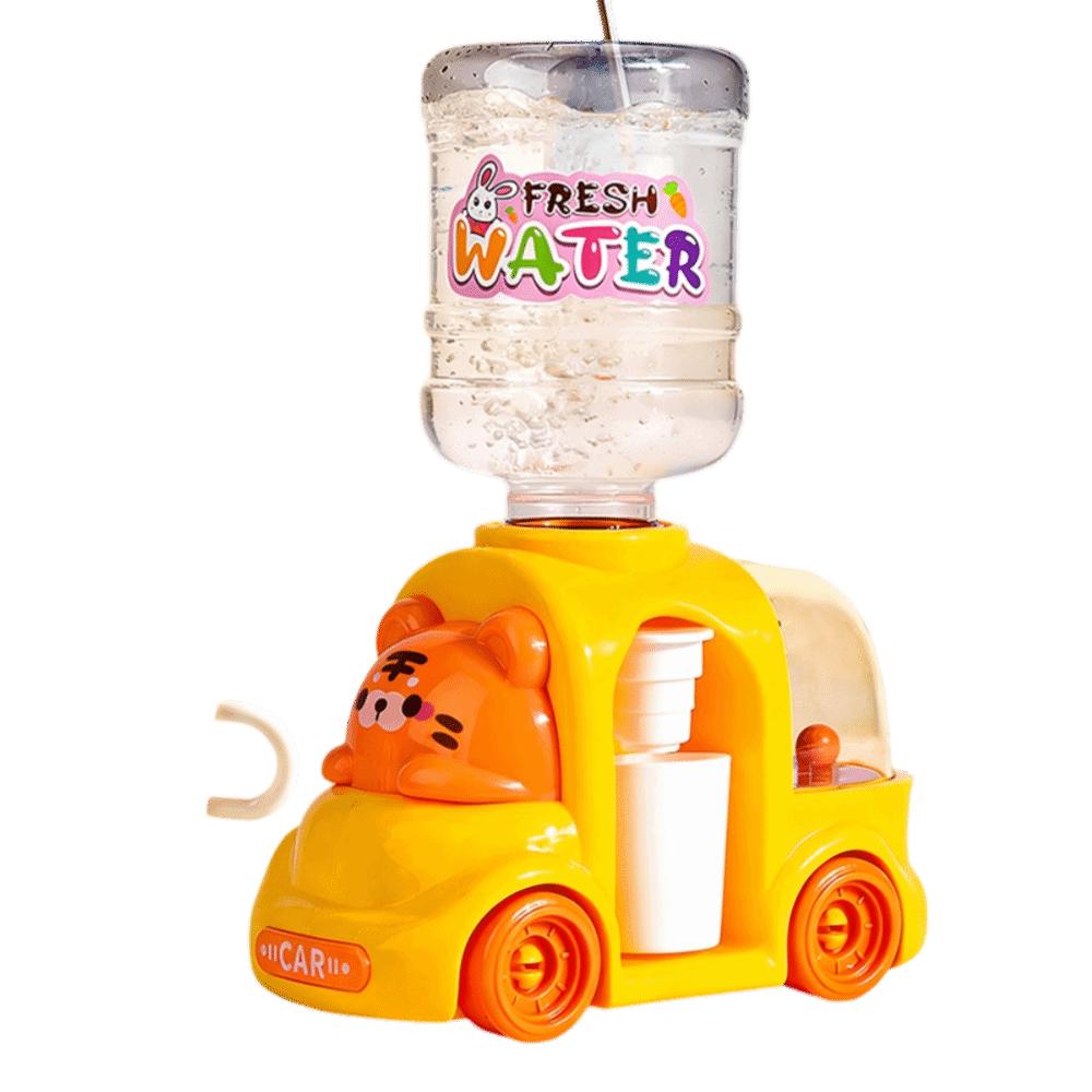 Dual Water Dispenser Drinking Fountain Toy Pink Blue Simulation Kitchen Toys Children Kitchen Toy