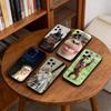 Забавный Милый Обезьяна мем Чехол для Телефона Для iPhone 17,16,15,14,13,12,11 Plus,Pro Max,XS,Мягкий Силикон Черный Чехол