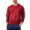 [Kelme] Sweatshirt Men's Pullover Long Sleeve Tops Crew Neck Training Print (Wine Red M)