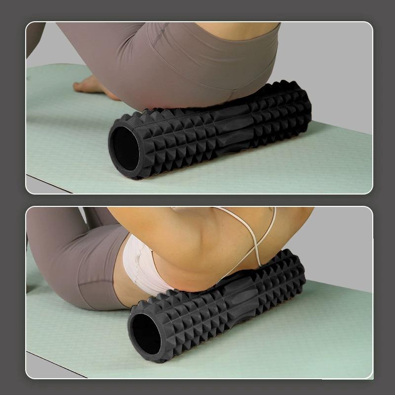 Rodillo de espuma para masaje muscular, rodillo de yoga para relajación profunda, equipo de fitness