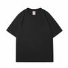 Men's Short Sleeved T-shirt Made 100% Pure Cotton Summer Heavyweight Loose Oversized Top Fashionable Round Neck Half Sleeved Casual T-shirt