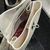 2025 New Genuine Leather Women's Bag R-D-O Top Layer Cowhide Buckle Tote Bag Fashion Trend Single Shoulder Crossbody Handbag