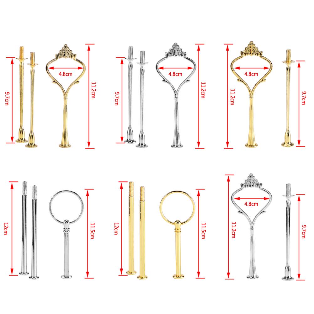 Ручка для подставки под торт с фруктами Подставка под тарелку с тортом Ручка для нескольких ярусов Подставка под подставку под торт с кексами Подставка под тарелку с фруктами Фурнитура Держатель