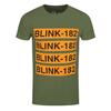 Blink 182 Unisex Adult Repeat Logo T-Shirt