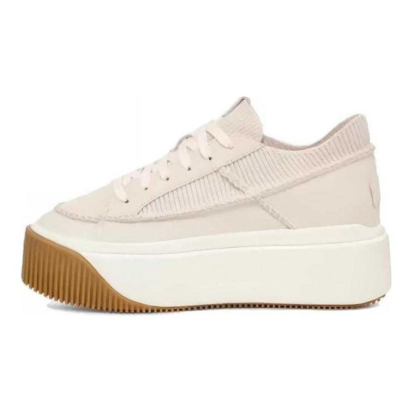 UGG Женские кроссовки EZ Duzzit Lace белого цвета 1152717-WHT