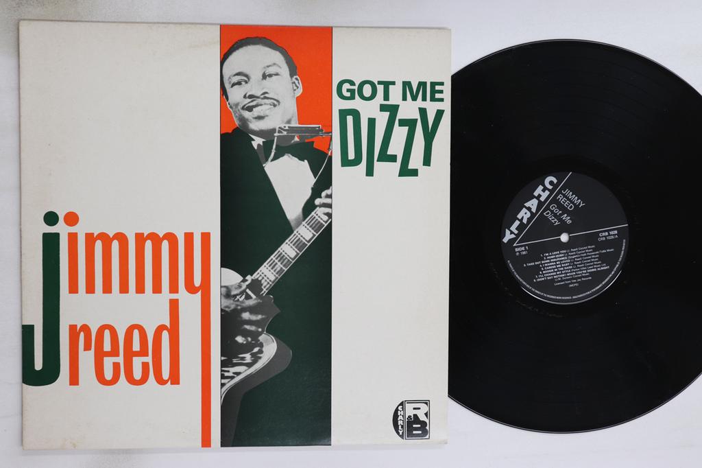 Виниловая пластинка JIMMY REED Got Me Dizzy CRB1028 CHARLY RB 1981 UK Блюз Б/у