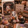 Halloween Cute Kid Pumpkin Fabric Patchwork Handmade Set Dessert Ghost