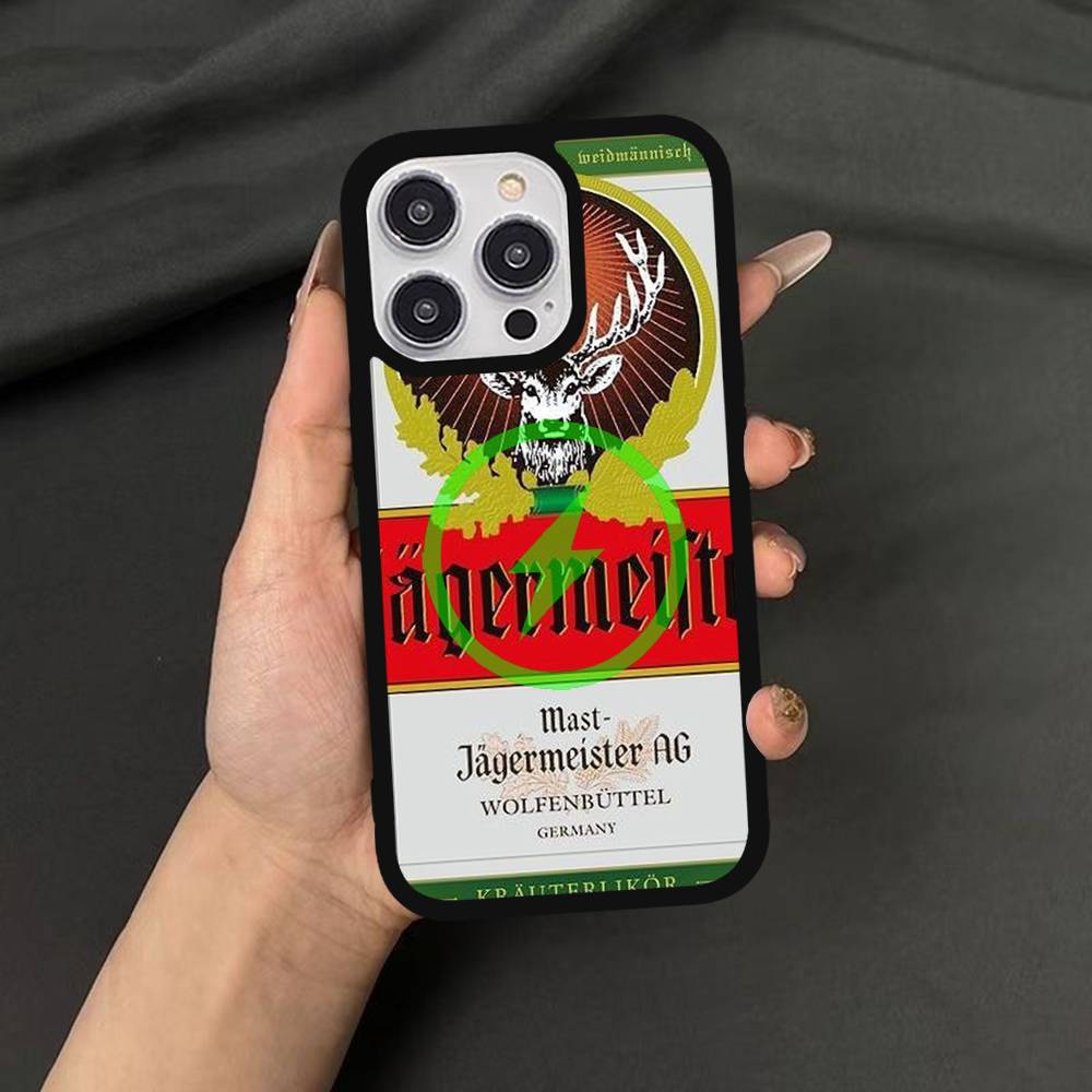 Горячий J-Jagermeisters Для Magsafe Для iPhone Чехол для телефона 17 Air 16 15 14 Plus 13 12 Mini 11 Pro Max Тонкий Магнитный Чехол