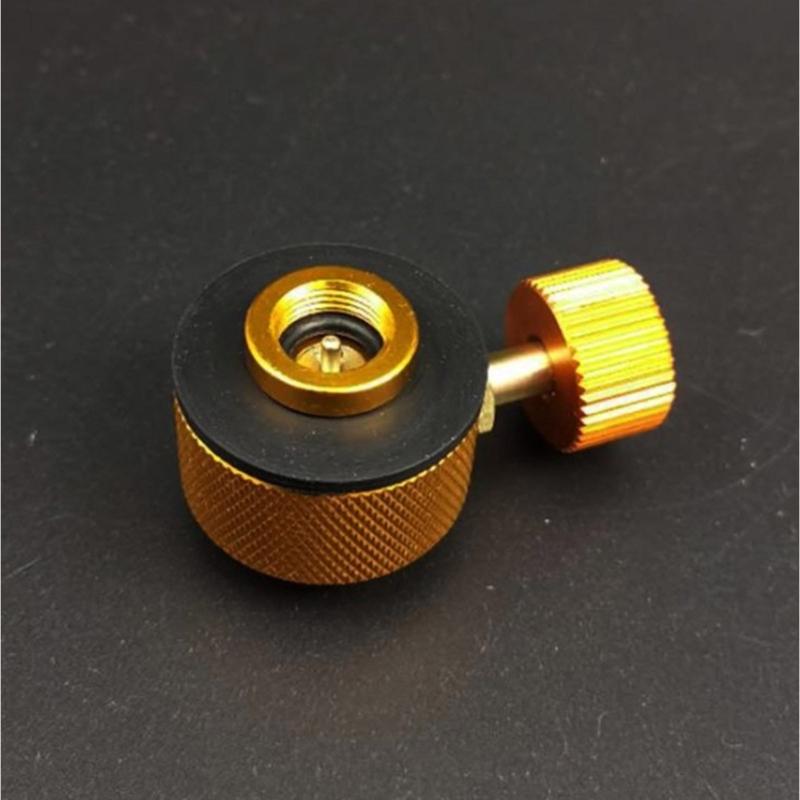 Multiple Gas Type Refilling Link Tap Action Thin for Camping Hiking Accessories