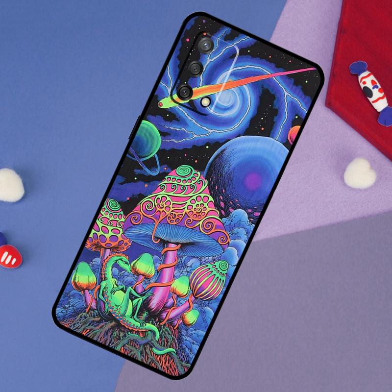 Странный Триповый Чехол с Грибами Для Oppo A60 A80 A40 A6 A5 Pro A15 A16 A17 A57 A94 A74 A54 A76 A96 A18 A38 A58 A78 A98