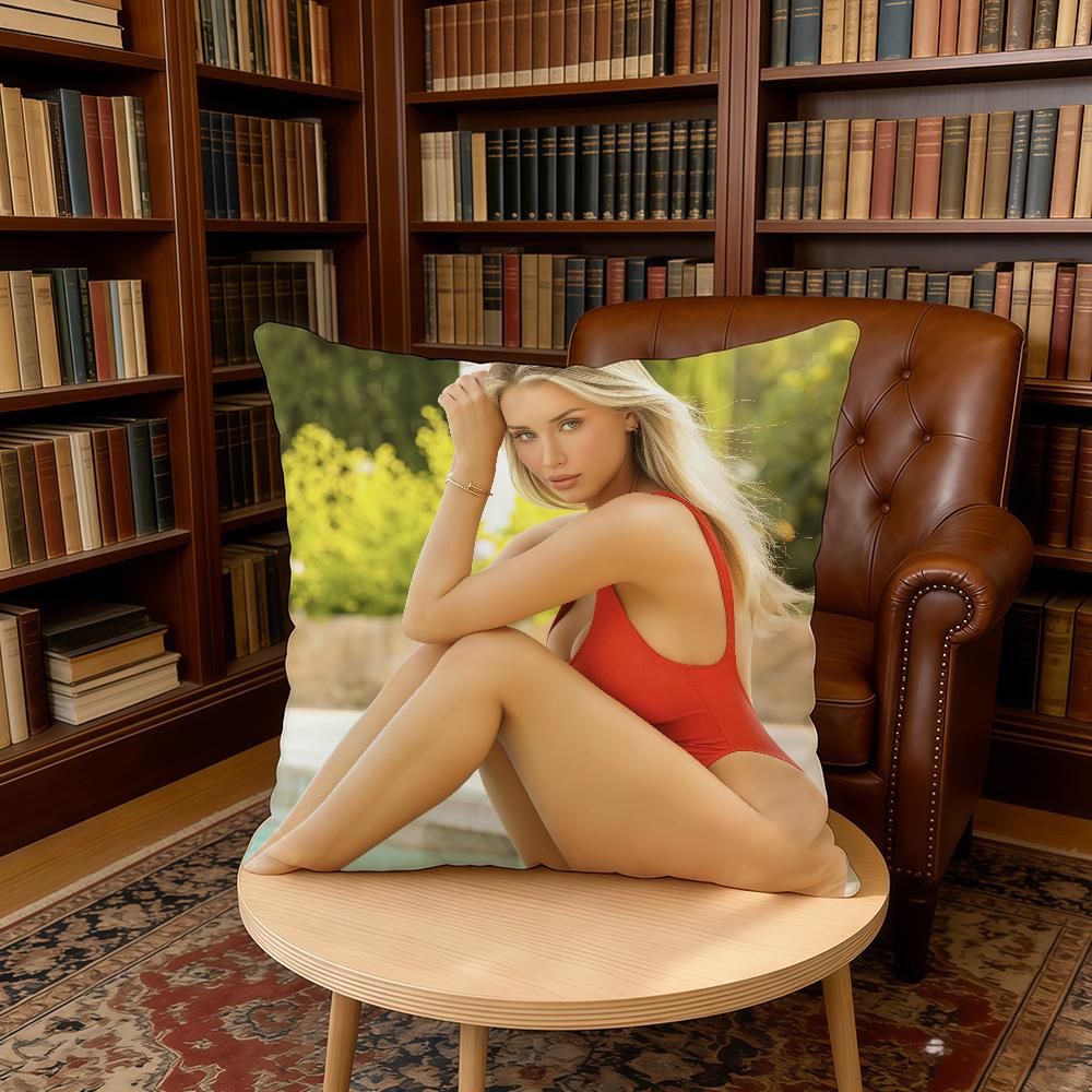 Internet Celebrity M-Mikayla Demaiter cushion cover Home Office Birthday Anniversary Gifts Soft Skin Friendly Cushion Cover