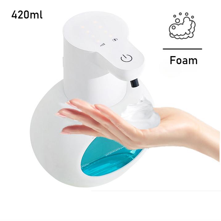 Smart Soap Automatic Dispenser 420ml Touchless Infrared Sensor Washing Hand Free Liquid Soap Dispenser Liquid/Foam Model