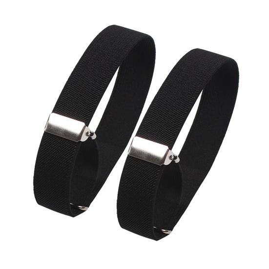 1 пара женских и мужских эластичных повязок на руку, однотонная рубашка с держателем на рукавах, регулируемые манжеты, ленты, аксессуары для одежды