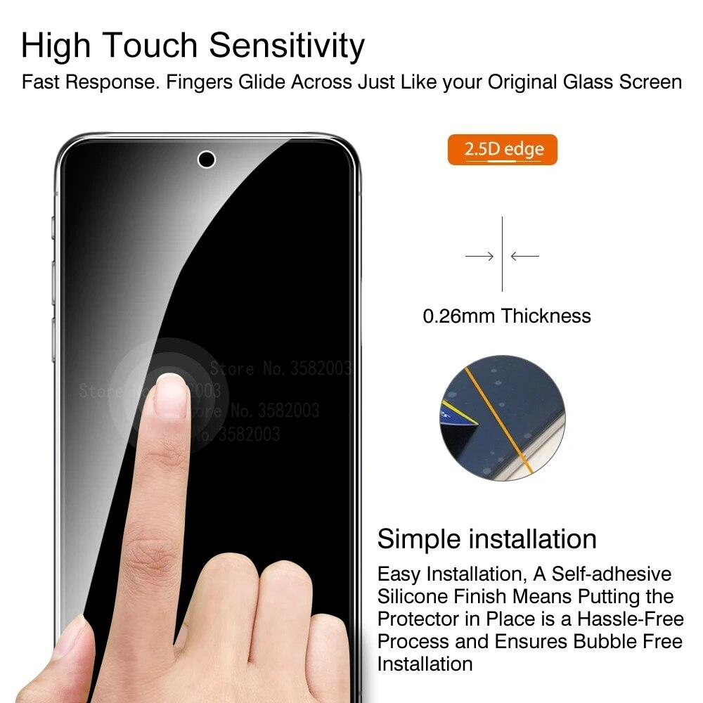 3 шт. закаленное стекло для Samsung Galaxy s20 fe s20fe s 20 fe 20fe Защитная пленка для экрана Note 10 lite 10e 10lite стекло