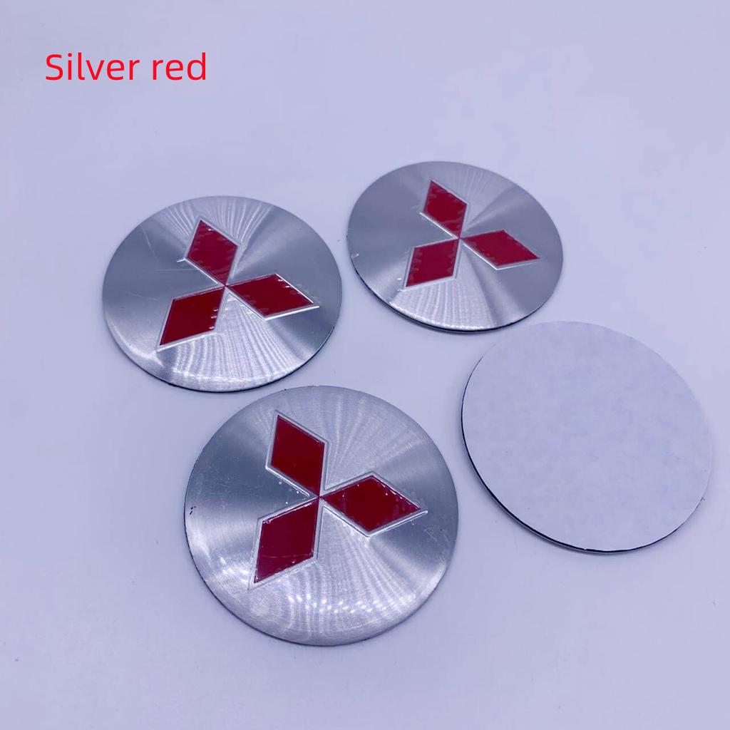 20pcs 56mm Wheel Center Hub Caps stickers for Mitsubishi Ralliart Lancer ASX Colt Pajero Outlander Eclipse Delica Accessories