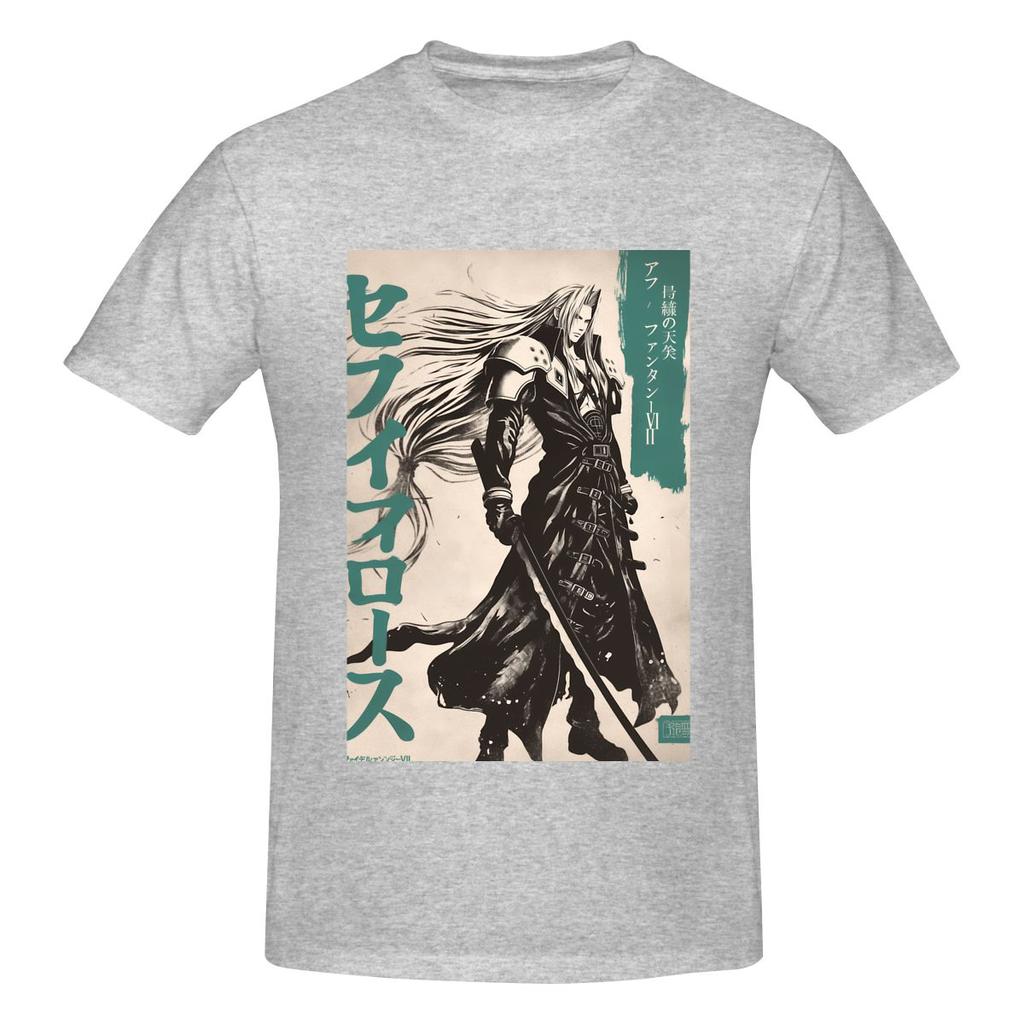 Vintage Sephiroth Duotone Not Easy To Deform Tshirt Casual And Relaxed Heat Transfer Shirt