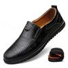 Мужская обувь из натуральной кожи большого размера, кожаная ручной работы, супермягкая, легкая, мужские лоферы, модель M956
