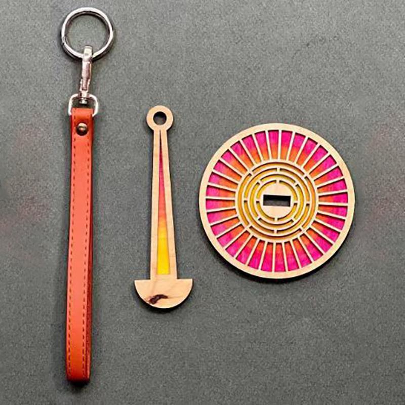 Держатель пряжи, деревянный, для прядения, вязания, аксессуаров, подставка для швейных принадлежностей, швейная катушка с ремешком на запястье, моталка для шерстяных клубков