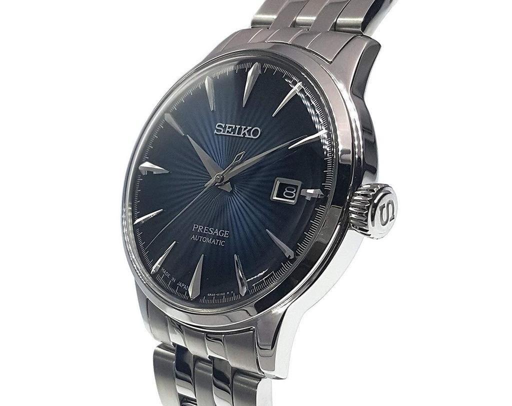 Seiko SEIKO Watch SEIKO PRESAGE Automatic Blue Gradation Cocktail Time "Blue Moon" Automatic / H, W In D In G SRPB41J1 Men's [Parallel Import]