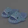 Shark Slippers Women, Summer Indoor Home, Bathroom Bath, Couple, Thick Bottom Home Outside Wear Slippers, Men's Slippers