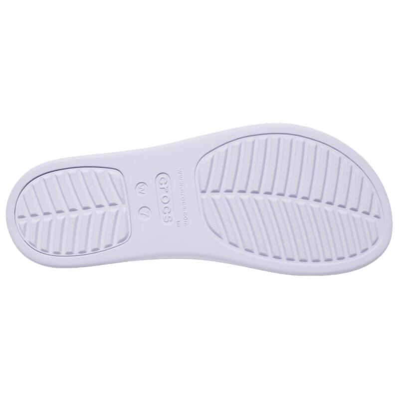 Crocs Brooklyn Casual Fashion EVA Anti-Abrasion Slippers Women's Purple