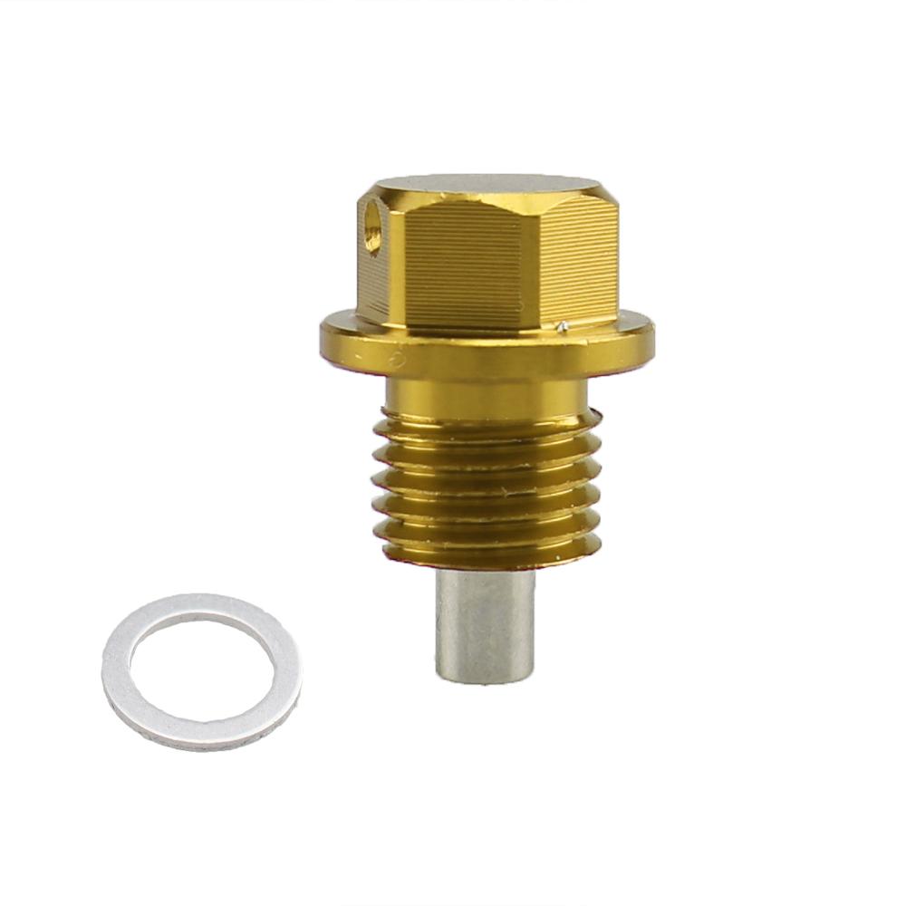 JDM Oil Drain Plug Bolt Magnetic Engine Oil Pan Drain Nut Magnets For Passat Nissan Toyota peugeot M12x1.25/M12x1.5/M14x1.5x1.25