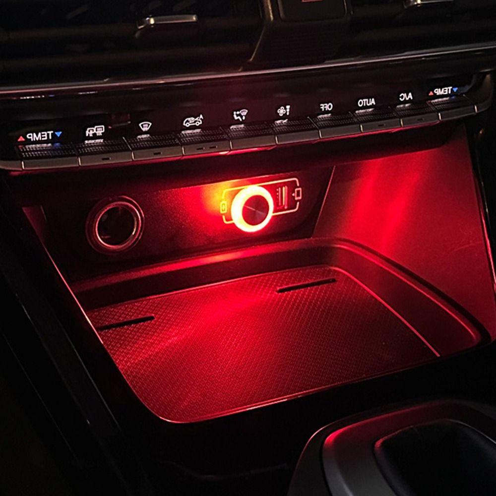 Портативные автомобильные атмосферные лампы светодиодные декоративные атмосферные лампы цветной USB окружающий свет