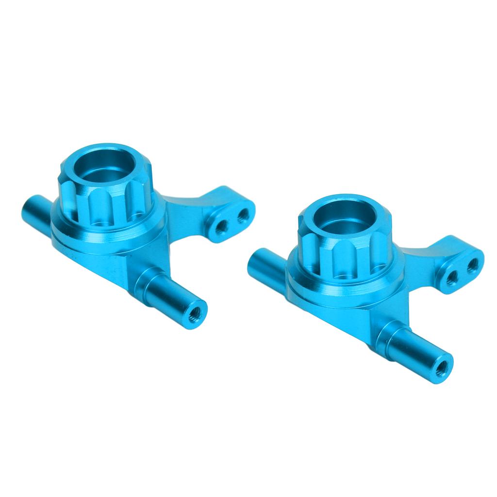 Aluminum Alloy Front Knuckle Arms Steering Cup for Tamiya TT02 1/10 RC Car Upgrade PartsBlue