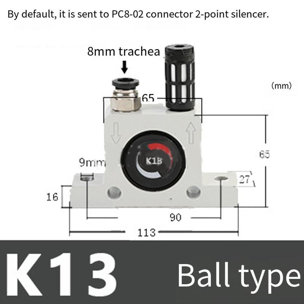 Со специальной смазкой пневматический вибратор 0,15-0,8 МПа