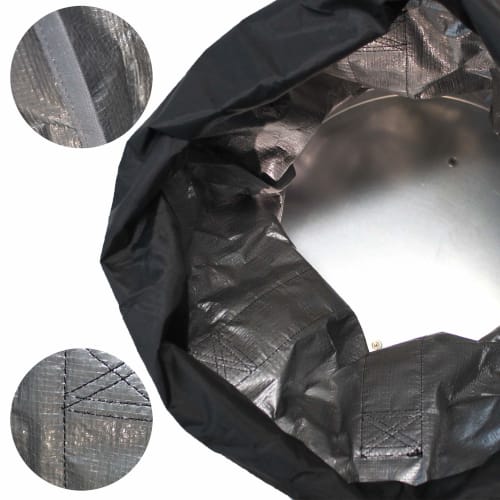 YOTENKA Lifting Bucket with Drawstring, Thick Steel Bottom, Maximum Load Capacity 100kg, 35cm*H40cm