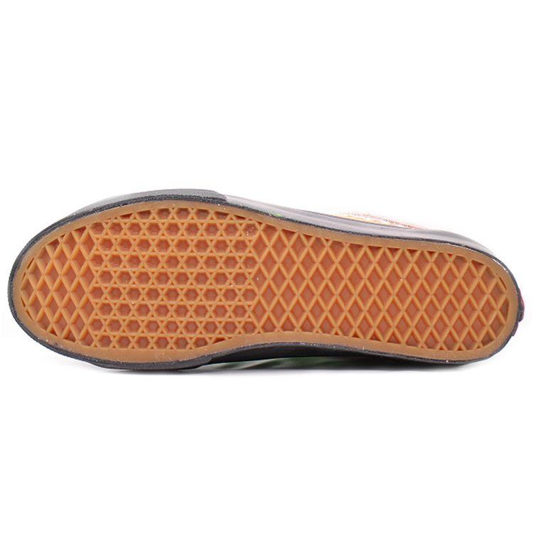 Vans Низкие кеды Old Skool для скейтбординга, унисекс, оранжевые, черные, зеленые 564956-0005