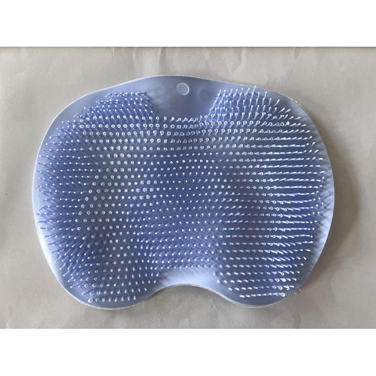 Многофункциональный нескользящий коврик для ванной с функцией скрабирования ног и спины, удаления омертвевшей кожи и большими присосками