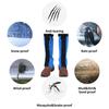 1 Pair Outdoor Leg Gaiter Adjustable Waterproof Men Women Hiking Climbing Snow Skiing Hunting Snake Guard Snow Boot Shoe Gaiter Leg Protector Cover