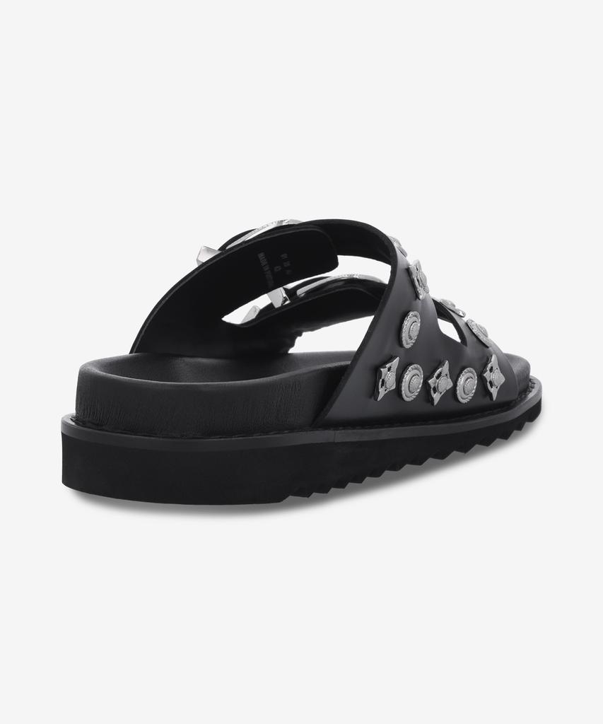 Toga [Toga Virilis] Buckle Slide - Black / Aj830Black